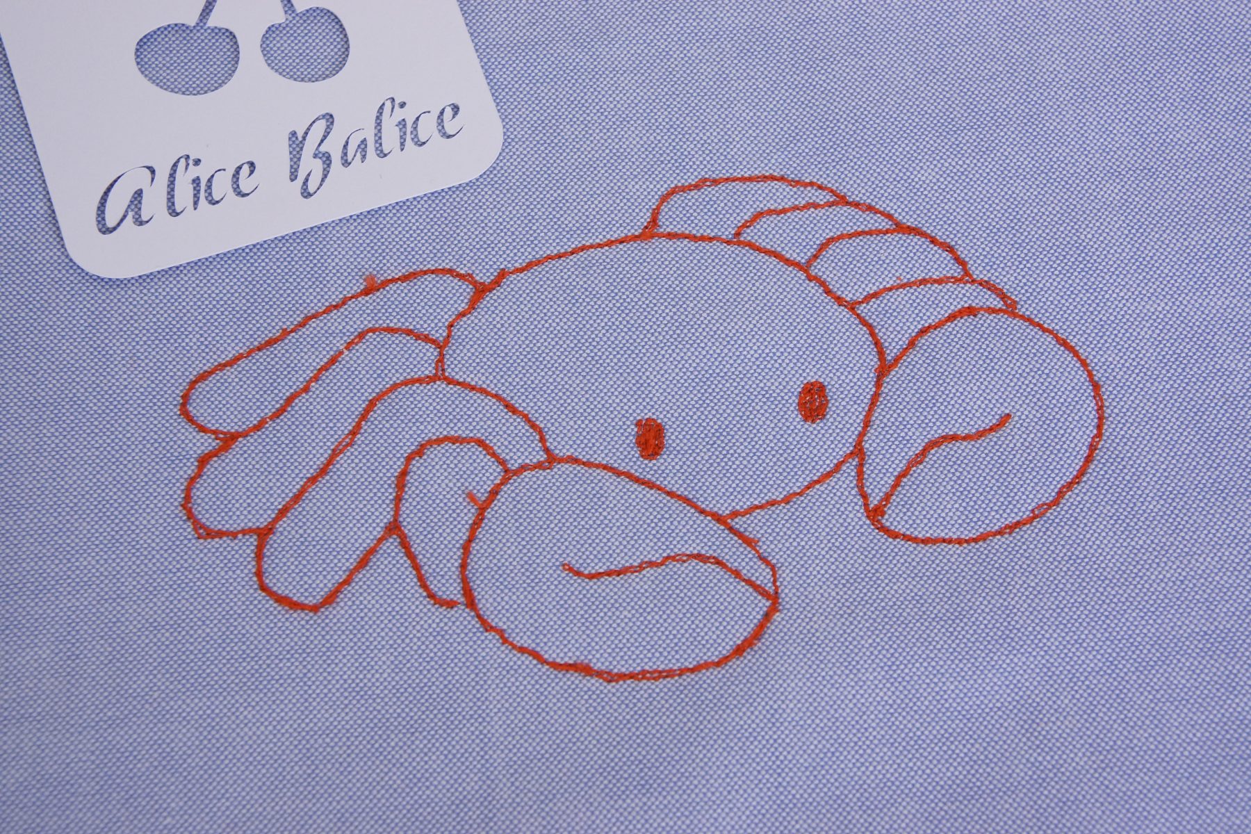 piqué libre | couture | bavoir | crabe | techn ique | couture | sewing