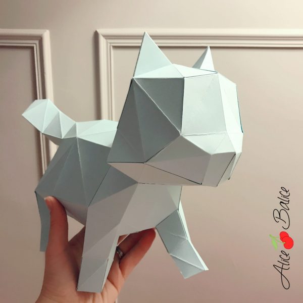 agent paper | alice balice ambassadrice | origami | jouet | deco | papier | chat chlorophylle