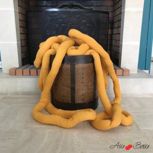 phildar | phil fun | trapilho | crochet | coussin noeud | déco | tuto
