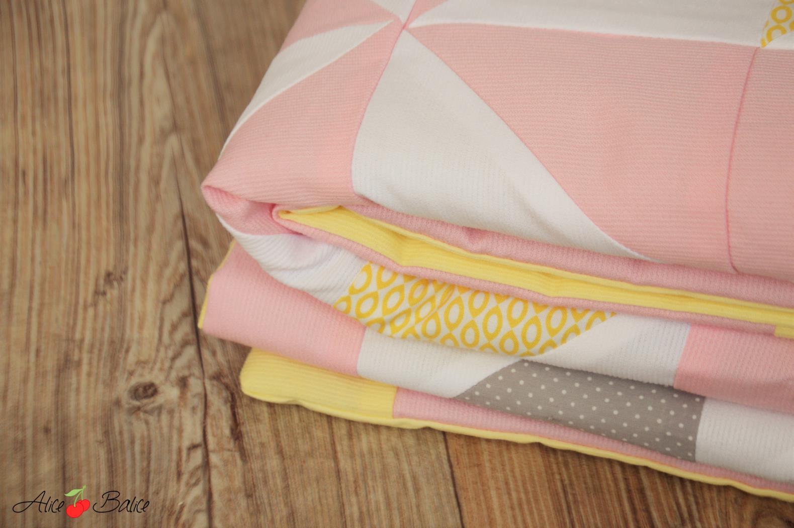 Couverture En Patchwork Aux Couleurs Pastel Alice Balice Couture Et Diy Loisirs Creatifs