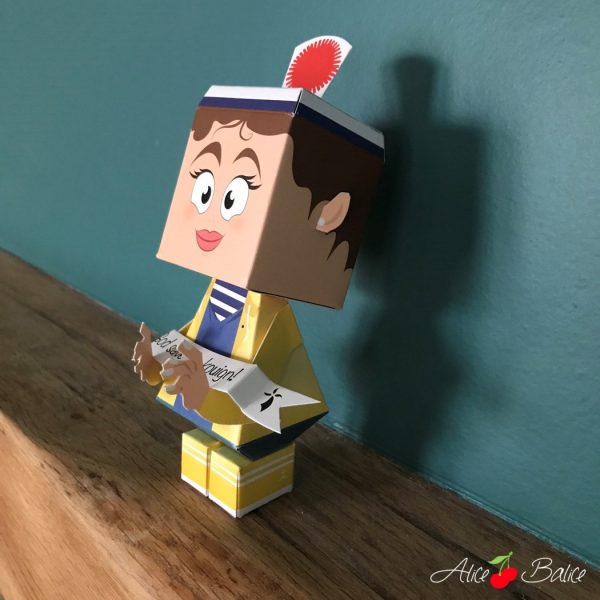 alice balice | test produit | agent paper | decoration | Paper Toy marin | breton