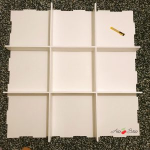 alice balice | étagère en carton plume | best nine | catonnage | boîte