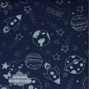 alice balice | tissu phosphorescent | étoile de coton