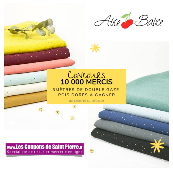 alice balice | 10 concours DIY pour fêter mes 10000 followers sur Facebook | coupons de saint pierre